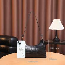 Women Shoulder Bags - Black - View 3