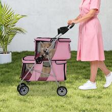 YUNRUX Portable Shopping Carts - Pink - View 10