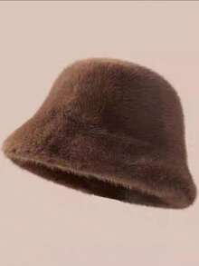 Mũ len giả lông chồn màu trơn kiểu Hàn Quốc dành cho nữ, thời trang, đa năng, ấm áp và thoải mái cho mùa thu/đông. Được làm từ sợi polyester mật độ cao siêu mềm mại, có đặc tính giữ ấm, chắn gió, nhẹ và thoải mái. Thiết kế nhỏ gọn, có thể gấp lại và dễ dàng mang theo, lý tưởng cho việc đi lại hàng ngày. - Nhiều màu - Xem 6