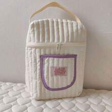 一款多功能实用手提包，带拉链封口，可与其他包袋连接，适合妈妈们推婴儿车时使用。 - 彩色 - 查看 7