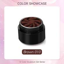 AiFer Bộ 12 màu gel tạo hình móng 3D, gel đặc, dùng để thiết kế và tạo hình nghệ thuật móng tay. - Nhiều màu - Xem 19