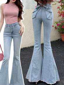 Women Jeans - Blue - View 10