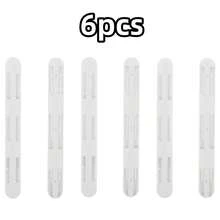 6条自粘式滑轨，易于安装的抽屉滑轨，多功能储物滑轨，适用于家庭厨房、宿舍、浴室橱柜和衣柜储物盒 - DIY抽屉滑轨