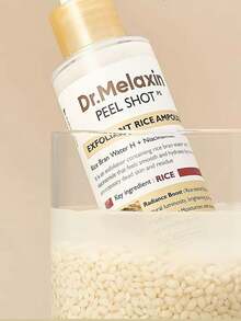 Dr.Melaxin PEEL SHOT 80ml Rice Exfoliating Ampoule, Gentle Exfoliating Ampoule, Hydrating Essence Texture, Lightweight And Easily Absorbed, Gently Exfoliates, Brightens Complexion, Improves Rough Skin Texture, Korean Cosmetics