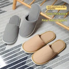 5 đôi dép đi trong nhà Comfort Plus Hotel Spa có che ngón chân - Chất liệu không dệt siêu mềm, chống trơn trượt/dễ xỏ/có thể tái sử dụng/dùng một lần/thoáng khí/chống xê dịch, phù hợp cho các thành viên trong gia đình/khách/các cặp đôi, phòng ngủ/phòng tắm/du lịch/phòng tập thể dục, mùa xuân/Ngày lễ tình nhân/tân gia, quanh năm, quà tặng cho chủ nhà/tân gia/cha mẹ mới, đồ dùng thoải mái ở nhà. - Nhiều màu - Xem 8