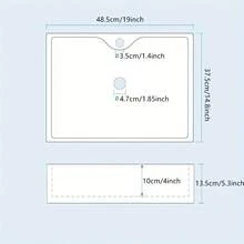 Bathroom Cloakroom Counter Top Hand Wash Basin Sink Ceramic - White - View 4