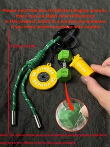 Dopamine Fitness - Phụ kiện trang trí bao bì thể thao. Tạ tay, tạ, bình nước thể thao, phụ kiện trang trí bao bì dụng cụ thể dục cho nam và nữ, mặt dây chuyền xe hơi, mặt dây chuyền. Móc khóa lò xo màu đen, móc khóa nâng tạ. - Nhiều màu - Xem 12