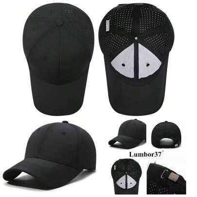 Lumbor37 Gorra de Bisbol, Ajustables Gorra para Hombres y Mujeres, Sombrero de Sol Fresco, Transpirable para Deportiva, Casual, Runing