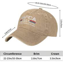 Mafca Make America Follow The Constitution Again Cap - Adjustable Trucker Hat With Constitutional Slogan, Lightweight Breathable Unisex Design For &, Political Statement Apparel, Outdoor Activities, Machine Washable - Natural - 查看 7