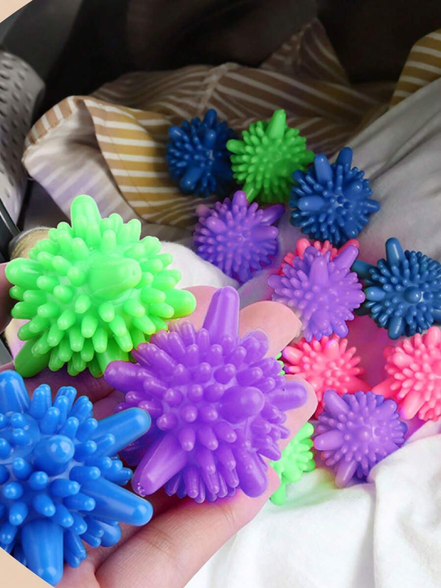 可重复使用的洗衣球、纯色洗衣球、不可重复使用的烘干球、洗衣机绒毛收集器