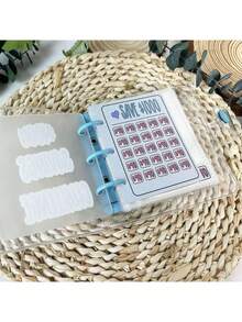 储蓄活页夹，挑战储蓄活页夹信封（1000美元），可重复使用的预算本，带现金信封，磨砂封面，现金储蓄挑战笔记本活页夹，旅行收纳包，化妆包，度假收纳包，用于定制目标和奖励理财策略的收纳包，现金信封钱包和计划系统，适用于家庭、礼品、度假和节日（万圣节、圣诞节）等多种场合。 - 彩色 - 查看 3