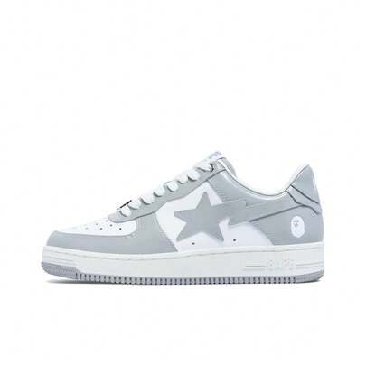  Zapatillas casuales con ojetes metálicos y cordones de A BATHING APE Bape, adecuadas para usar en casa, para todas las estaciones