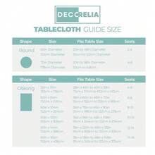 Faux Linen Small Rectangle Tablecloth For Kitchen Dining Room,Outdoor Coffee Wrinkle-Free Washable Table Cloth Covers For Wedding, Picnics, Party(Oblong, 60 X 84 Inch (6-8 Seats), Aqua),Aqua84inchx60inchRectangular - Aqua84inchx60inchRectangular - View 8