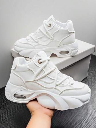 男女通用金属装饰套脚运动鞋，休闲舒适，缓震增高，适合秋冬季节，朋克风，独特，跑步鞋，耐穿，时尚，四季皆宜，圣诞运动鞋