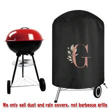 1 pieza Cubierta resistente para barbacoa, con impresión de letras en oro rosa, cubierta para parrilla de gas para cocinar al aire libre, adecuada para el hogar, caravana y accesorios de barbacoa. Protección resistente para cocinar al aire libre, utensilios de cocina y equipo de barbacoa, Día de la Mujer, artículos esenciales de viaje, recuerdos de boda, Y2k, dormitorio, accesorios de coche para mujeres, decoración de cocina, artículos del hogar - Negro - Ver 27