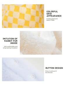 Soft Fleece Pet Jacket & Cape - Adjustable Winter Warm Dog Coat Cat Poncho For Small Medium Pets Up To 25lbs, Cozy Thermal Outerwear For Fall Winter - Pink - View 3