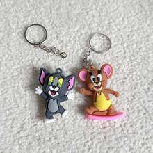 1pc Tom & Jerry Plush Keychain Blind Box Collectible, Suitable As Birthday, Party, Valentine's Day, Easter Gift - Multicolor - View 11