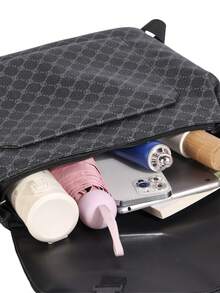 New Men's Durable Versatile Large Capacity Messenger Bag, Suitable For Business Travel