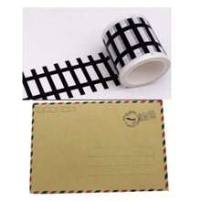 道路和纸胶带；创意道路和铁路纸质DIY设计轨道贴纸