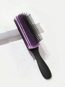 Dry & Wet Use Nine-Row Comb Block Hair Brush 1pc Medium Plastic Classic Oval Handheld Anti Frizz Hair Comb All Hair Types Women And Men, Hair Brush/ Hair Comb, Hair Brush, Comb, Hair Tools, Hair Products And Accessories Barber Salon Beauty Travel Essentials, Back To School, Travel Holiday Essentials, Hair Accessories Women, Brush, Hair Brush, Wooden Comb, Hair Brush, Hair Brush, Detangling Brush, Hair Brushes, Curly Hair Brush, Hairdressing Equipment,Travel Essentials,Hairstyle,Hairdressing,Hair Brush,Slick Back Brush,Styling Brush,Curly Hair Brush,Brush,Hair Comb,Brush Hair,Hair Brush Set,Comb Hair,Comb Curls,Detangling Brush,Hair Brush Women,Hair,Travel,Hair Products,Hair Tools,Hair Stuff,Barber,Barber Accessories,Barbershop,Hairdressing Equipment EWQ7 - Multicolor - View 6