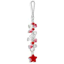 Aesthetic Y2K Phone Charm Cute Cell Phone Charms Star Heart Straps Accessories Keychain Lanyard Women - Đỏ - Xem 1