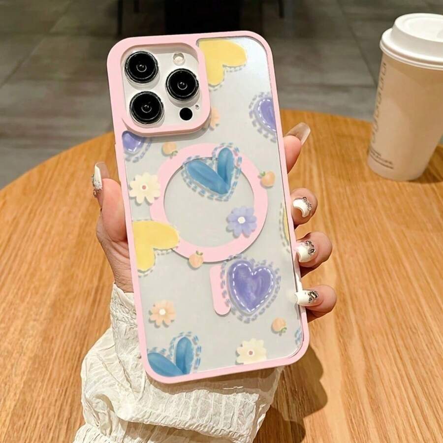 Basic Phone Cases - Pink Red Color - View 1