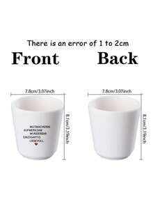 1pc Aunt Gift Best Aunt Gift For Birthday, Gifts For Grandma, Colleague, Reinterin,Grandma Gift Gift For Grandma For Birthday, Mother's Day,Gifts For Cat Owners,Printed With Handle Coffee Cup For Daily Drinks & Personalized Couple Gifts - Multicolor - View 2