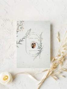 10pcs Customized Wedding Invitations, Personalized Wedding Cards, Elegant Wedding Invitation Cards, Wedding Greeting Cards, Wedding Invitations, Customized Wedding Invitations, Personalized Custom Wedding Invitations, Customized Photo Wedding Cards/Invitations, Wedding Celebration Cards, Simple Wedding Announcement Cards, Customize Your Content - Upload Your Photos & Text, Personalized Wedding Cards, Marriage Congratulations Cards | Wedding Souvenirs, Personalized Newlywed Bride And Groom Wedding Cards - Multicolor - View 5