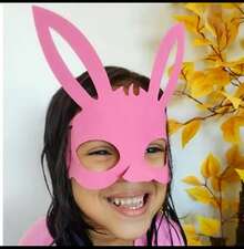 Easter Face Mask Kit Made Of Smooth EVA Foam, For Parties, School, Decoration, Crafts, Art Workshops. - Nhiều màu - Xem 4