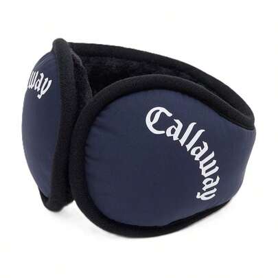 Callaway() イヤーウォーマー耳当て ロゴデザイン サイズ調整可 折りたためる スポーティ 防寒 ゴルフ C25298103メンズ