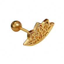 Unique Gothic Style Spider Web Earrings For Men And Women - Kiểu 3 - Hoàn thiện mạ vàng cổ điển KC - Xem 4