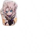Cojin Almohada |  Personajes Chibi Kawaii | con Relleno Decorativo Poliester Suave Hogar | Listo para Usar Diseo Artistico Durable | Gaming Videojuegos (con Relleno 30x50cm) (Klee) - Klee - Ver 8
