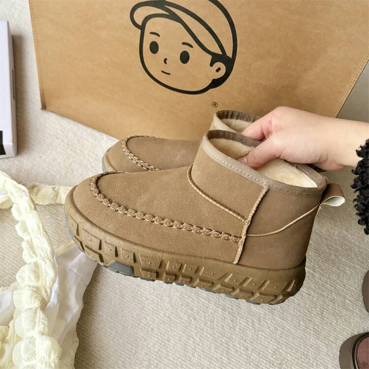 Men Snow Boots - Khaki - View 2