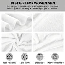 Christian Inspirational Gifts Blanket For Women: Bible Verse Throw Blanket With Cross Rose Butterfly, Mother Gifts, Religious Prayer Comfort Blanket Birthday Gifts For Mom Grandmother Pastor Wife Appreciation Valentine's Day, Bedroom Decor, As Valentine's Gifts Birthday Gifts, Family, Wedding, Souvenir Blankets, Polyester Blankets Suitable For All Seasons, Washable, Machine Washable, Lightweight, Breathable, Comfortable, Warm, Unique, 280gsm For Him, Her Personalized Ideal Gifts For Her, Him, Family, Boyfriend, Girlfriend, Father, Family, Mother, Lover, Daughter, Son, Grandfather, Grandmother, Friend, Classmate, Pet. Perfect Nap, Camping, Travel, Home, Daily Life, Office Decoration, Birthday, Anniversary, Valentine's Day, Thanksgiving, Christmas, Halloween, Mother's Day, Father's Day, Wedding, New Year Gifts ,Sofa,Bed,Car,Bedroom,Living Room,Office, Outdoor Camping, Beach,Wall Decoration - Mixed Colors - View 10