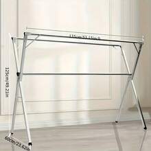Drying Rack - Extra-thick and Reinforced 1.6-meter Three-pole Telescopic Pole - View 3
