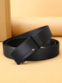 Men's Belt, Casual Minimalist Design Belt For Jeans, Pants, Work And Business, Classic Casual Leather Belt, Gift For Dad And Husband, Suitable For Formal And Casual Occasions, Thanksgiving, Christmas, Father's Day - C087 - View 6