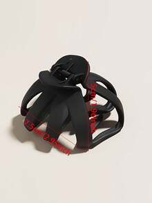 1pc Minimalist Pumpkin Hair Claw Clip, Everyday Hairstyle Accessory, Hair Claw, Versatile Hair Clip, Mother's Day, Back To School, Thanksgiving, New Year, Valentine's Day, Carnival Holiday Gift Hair Accessories Flower Hair Clip - Multicolor - View 6