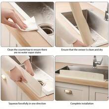 1 件装厨房水槽硅胶防溅罩，台面防溅保护罩，易于清洁的水槽防溅挡板，大吸盘硅胶防溅防滑罩，适用于标准水槽，现代厨房配件，家居餐饮必备品