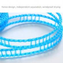 2pcs/Set 5m Anti-Slip, Windproof Clothesline, Fence-Style Drying Rope, Outdoor Travel Hanging Rope - Same Style In Multiple Colors - View 8