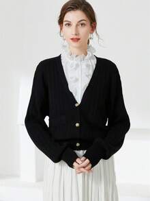 Women's Detachable Polyester Collar | White Lace Stand Collar Design With Ruffle Trim | Half Shirt False Collar For Casual And Formal Wear | Hand Washable, Smooth Texture | Great Accessory For Sweaters And Suits | Accessory | Polyester Collar - Multicolor - View 6