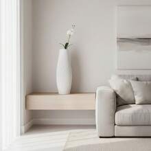 TendenciaFloreros Minimalista Decoracion Elegante Regalo Hogar Depa Blanco BerlínCalidad premium - Blanco mármol - Ver 11