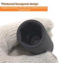 35pcs Universal Impact Socket 1/2" Inch Deep Impact Socket Tool Set Pneumatic Impact Socket Set 8-32mm, Perfect For Home DIY Projects, Without Battery - 35pcs - View 8