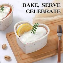 3 Pcs Silicone Heart Shaped Cake Pans 10 Inch 8 Inch 6 Inch Small Large Heart Cake Pan Set Nonstick Silicone Heart Molds Baking Red - Cream + 4 Inch - View 7