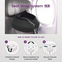 Travel Containers - S3 Travel Pillow+Grey Steel - View 3