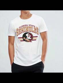 Florida State Seminoles Vintage Football NCAA Shirt Unisex S-5XL - màu đen - Xem 2