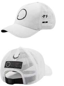 Formidable! Gorra Trucker Mercedes Lewis Logo Bordado Automovilismo Blanca - Blanco - Ver 4