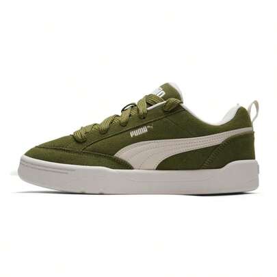 Puma Giày thể thao cổ thấp Unisex Park Lifestyle Raw thoải mái, đế mềm giảm sốc, đàn hồi tốt, nhẹ, kiểu dáng cổ điển, retro, thích hợp cho hoạt động ngoài trời, đi làm, dành cho cặp đôi.