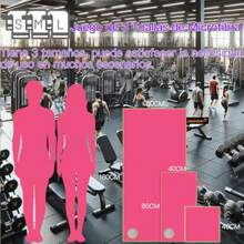 CYPNJasinber Set de 3 Toallas de Microfibra Toalla Deportiva Súper Absorbente Toalla de Secado rápido para Acampar Deporte Playa Gimnasio Viajes RosaFashion - 219615000 - Ver 3