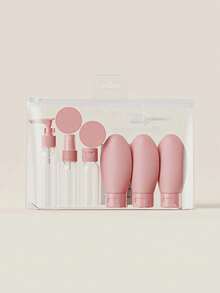 11pcs/8pcs/3pcs 2.71oz Refillable Portable Travel Bottles Set For Toiletries, Bath And Cleaning Separate Bottles - Multicolor - View 11