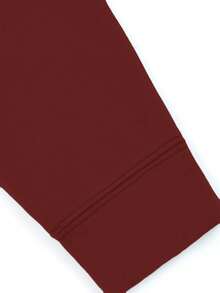 2026新款綠色女士連帽衫，時尚圖案印花，'Scuffer'文字裝飾休閒百搭衛衣，中性落肩長袖設計，舒適純棉，適合春夏季男女共穿，日常咖啡約會讓人心情愉快的理想禮物 - 銹紅色 - 查看 10